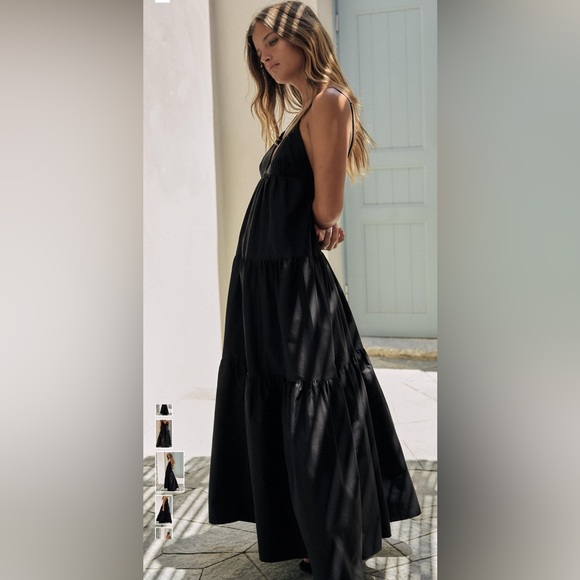 *NWOT* Paneled Midi Dress - Picture 3 of 7